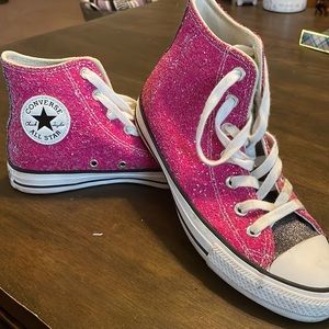 Converse Glitter High Tops